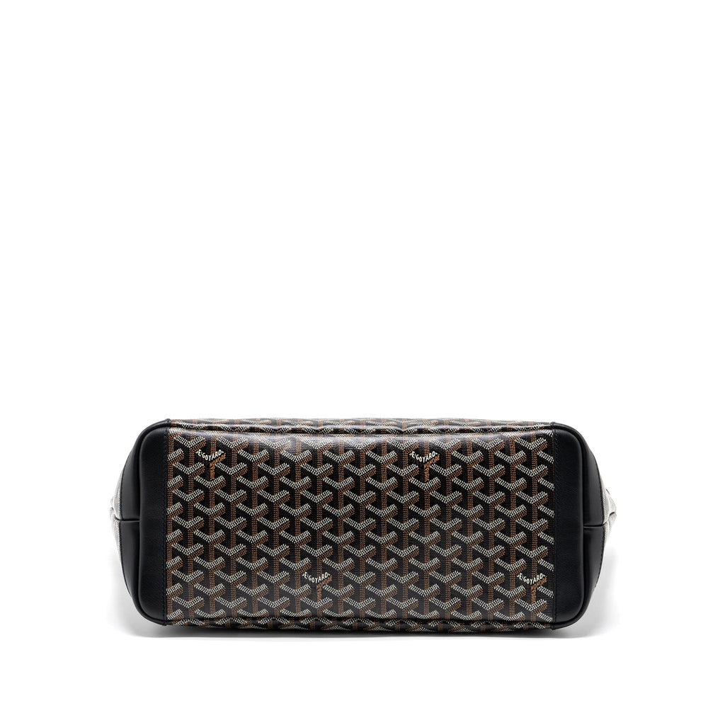 GOYARD ARTOIS TOTE GOYARDINE CANVAS BLACK SHW