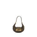 FENDI MINI COOKIE BAG FF FABRIC JACQUARD GHW