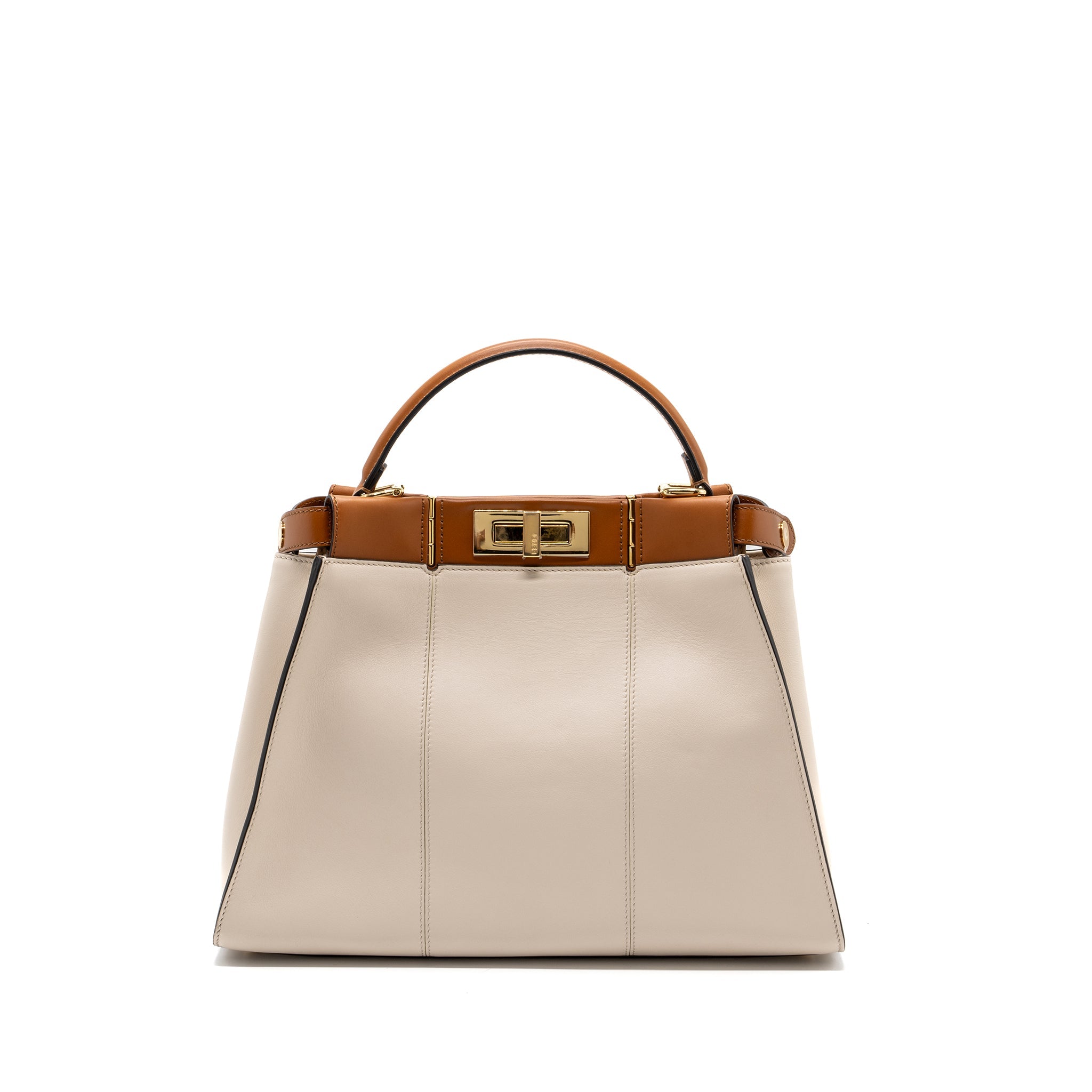 FENDI MEDIUM PEEKABOO BAG CALFSKIN MULTICOLOUR GHW