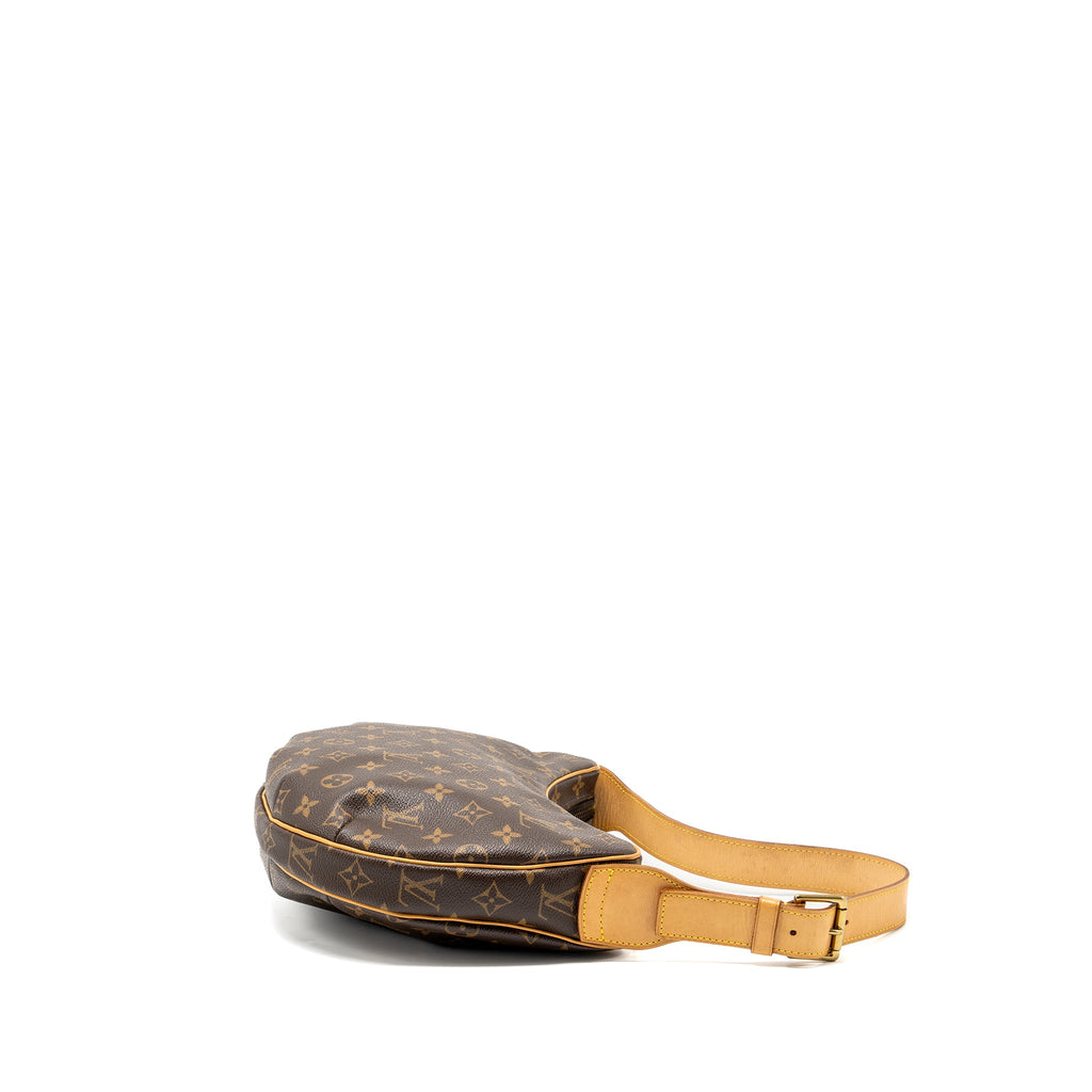 LOUIS VUITTON VINTAGE LOOP SHOULDER BAG MONOGRAM CANVAS GHW