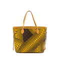 LOUIS VUITTON X YAYOI KUSAM NEVERFULL MM MONOGRAM CANVAS / YELLOW GHW