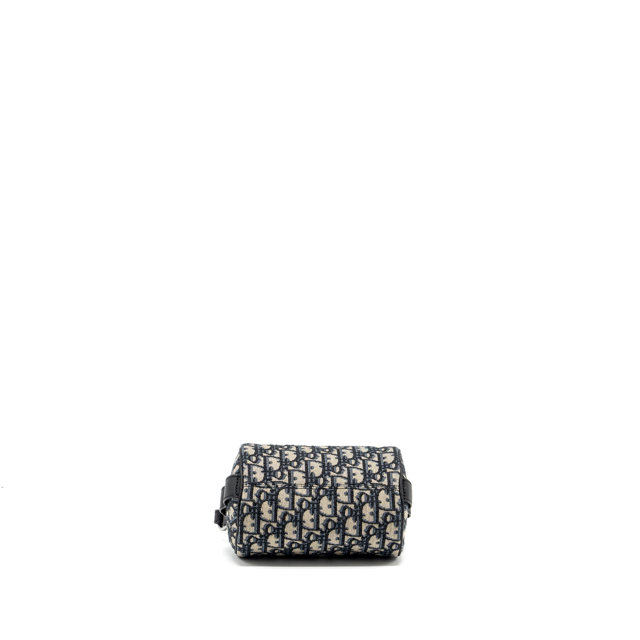 DIOR HOMME MESSENGER ROLLER BLUE OBLIQUE CANVAS SHW