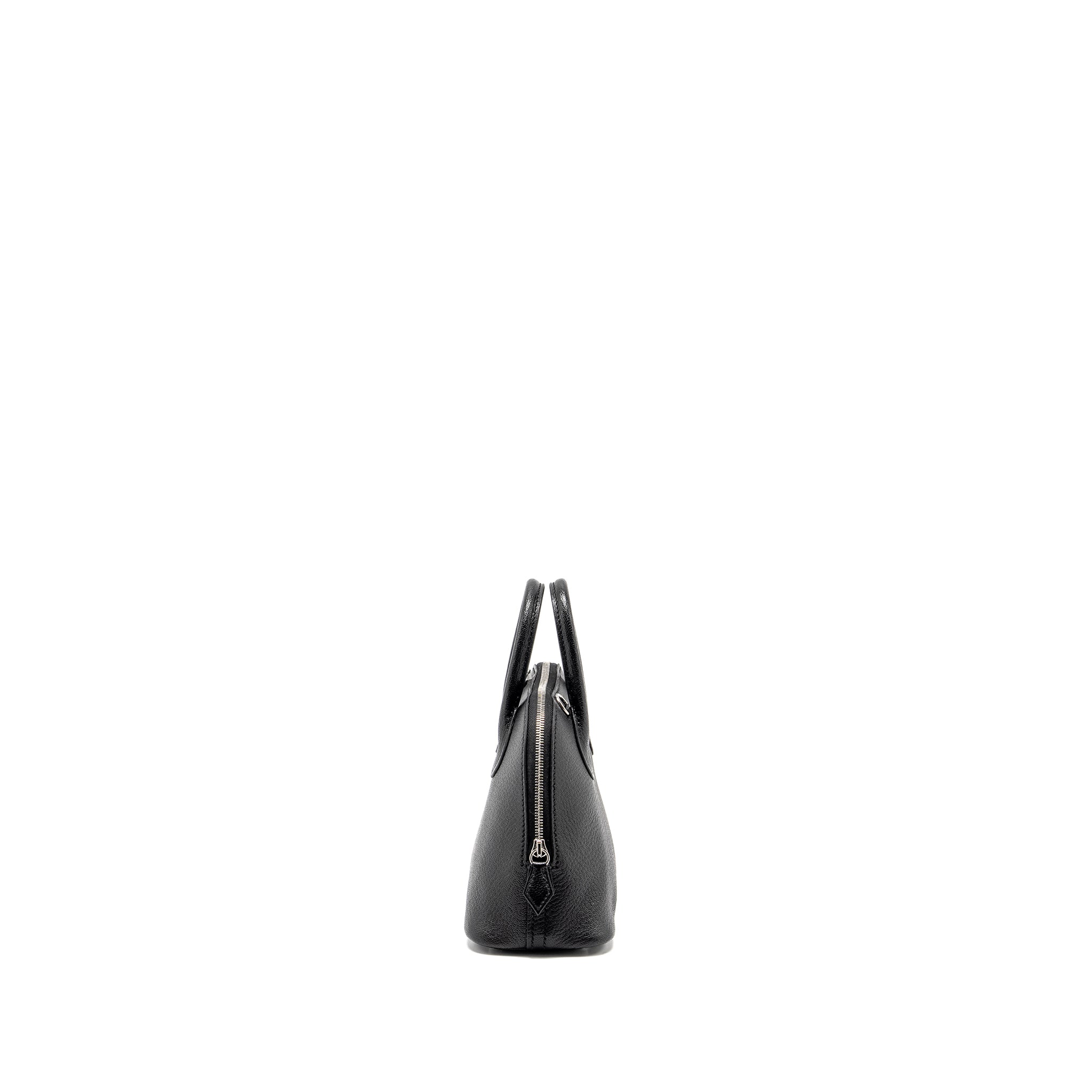 HERMES MINI BOLIDE CHEVRE MYSORE BLACK SHW