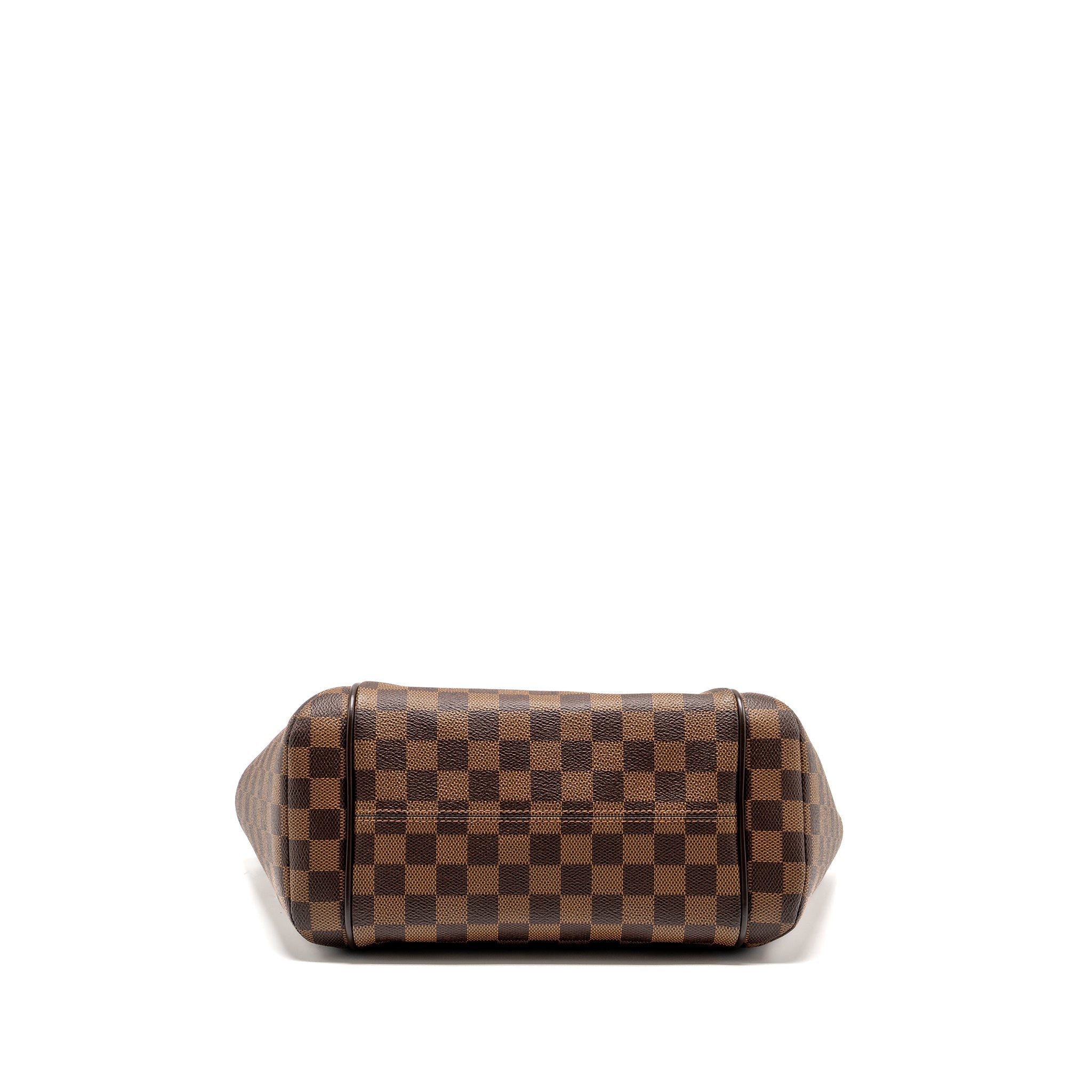 LOUIS VUITTON TOTALLY PM TOTE BAG DAMIER EBENE CANVAS GHW