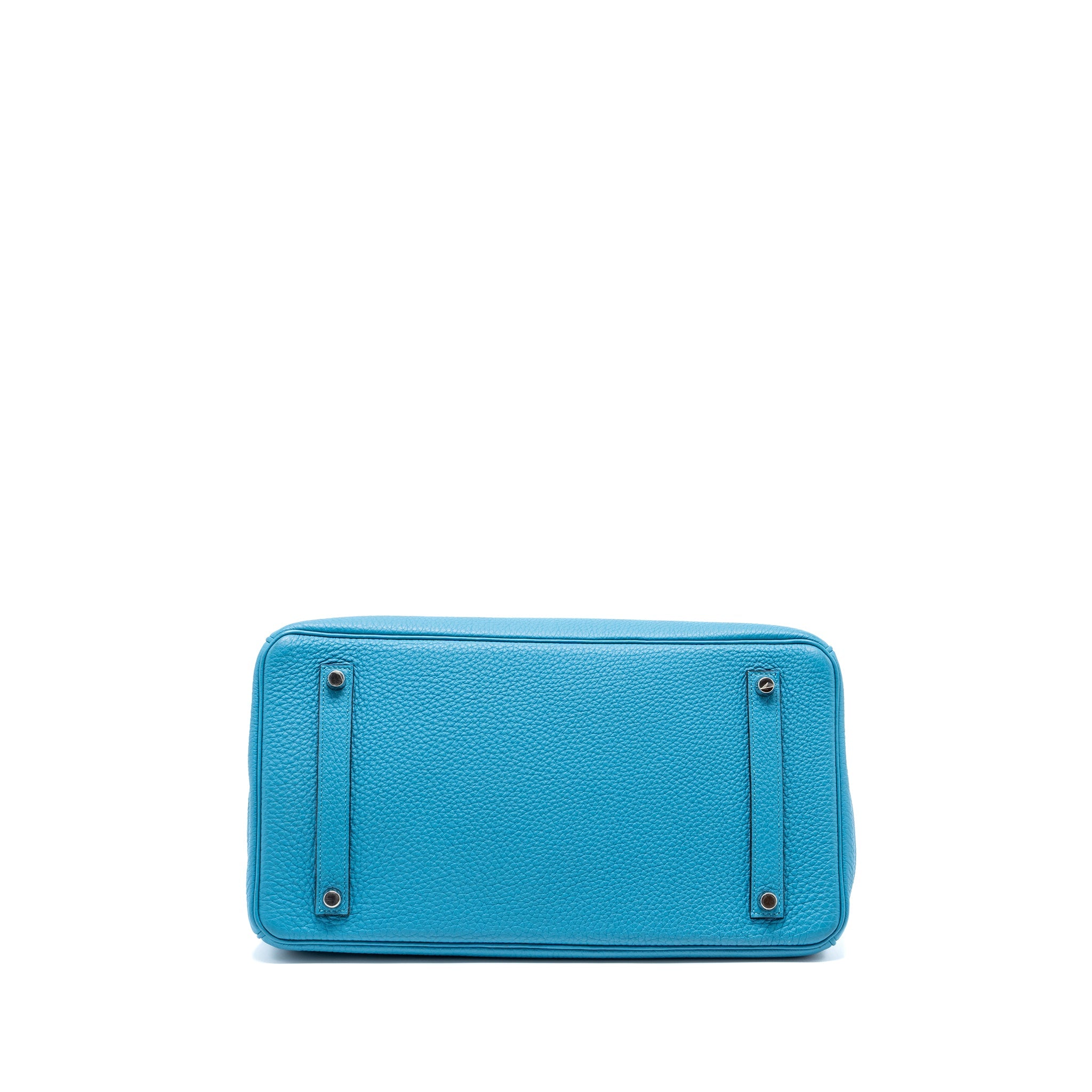 HERMES BIRKIN 35 TOGO TURQUOISE BLUE SHW