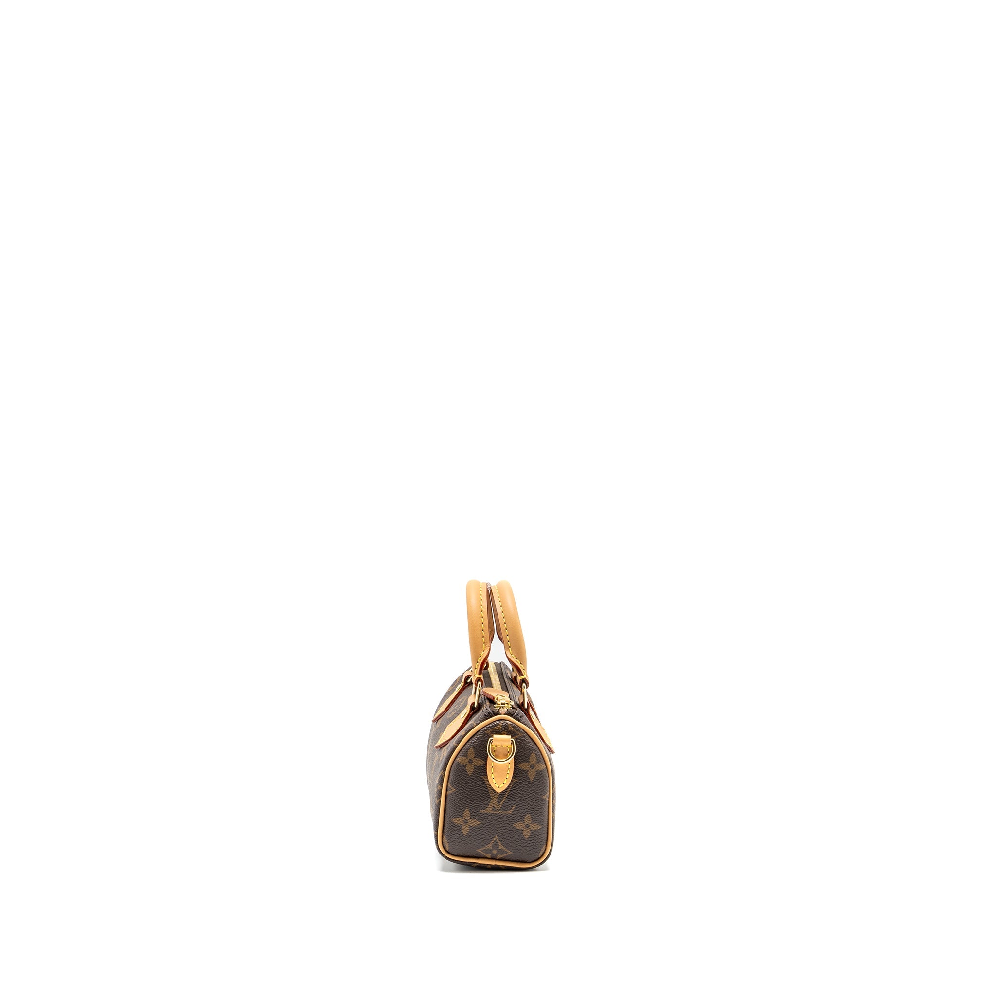 LOUIS VUITTON NANO SPEEDY MONOGRAM CANVAS GHW