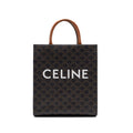 CELINE VERTICAL CABAS TRIOMPHE CANVAS/ LEATHER GHW
