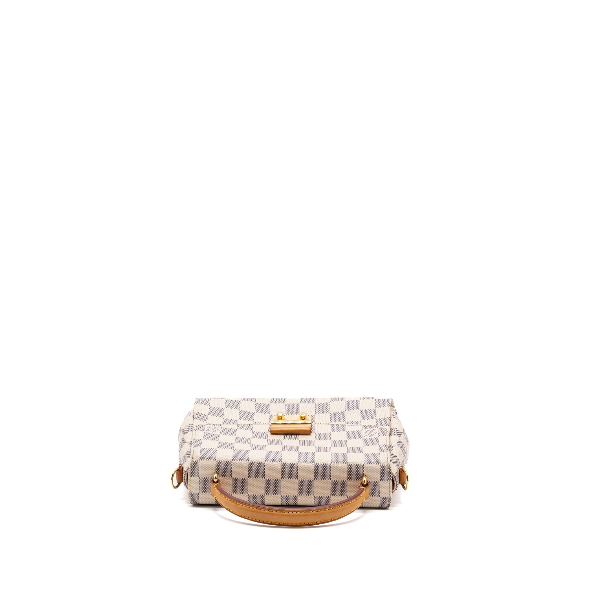 LOUIS VUITTON CROISETTE DAMIER AZUR CANVAS GHW