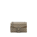 GUCCI SMALL DIONYSUS BAG GG SUPREME CANVAS / SUEDE SHW