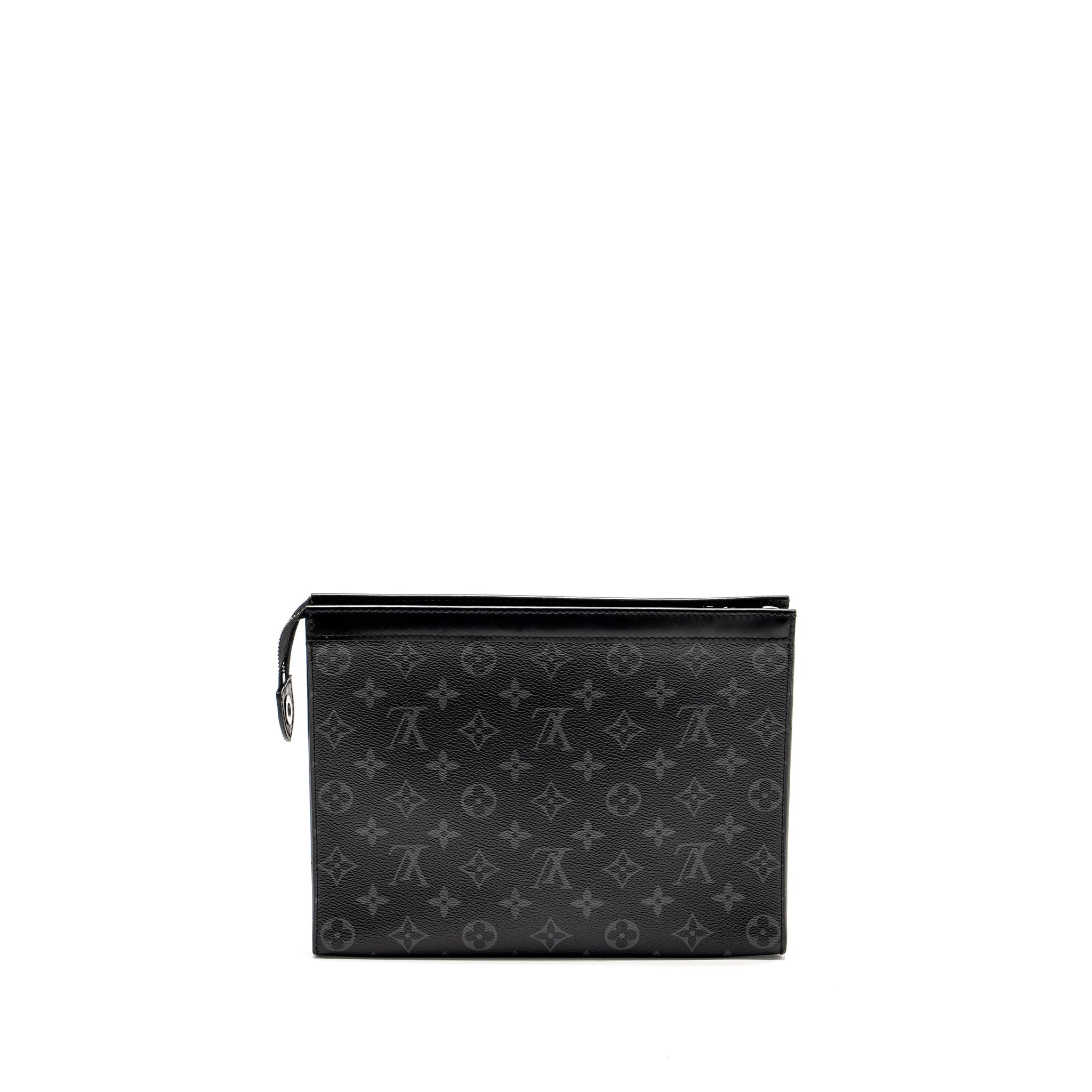 LOUIS VUITTON POCHETTE VOYAGE MONOGRAM CANVAS BLACK SHW