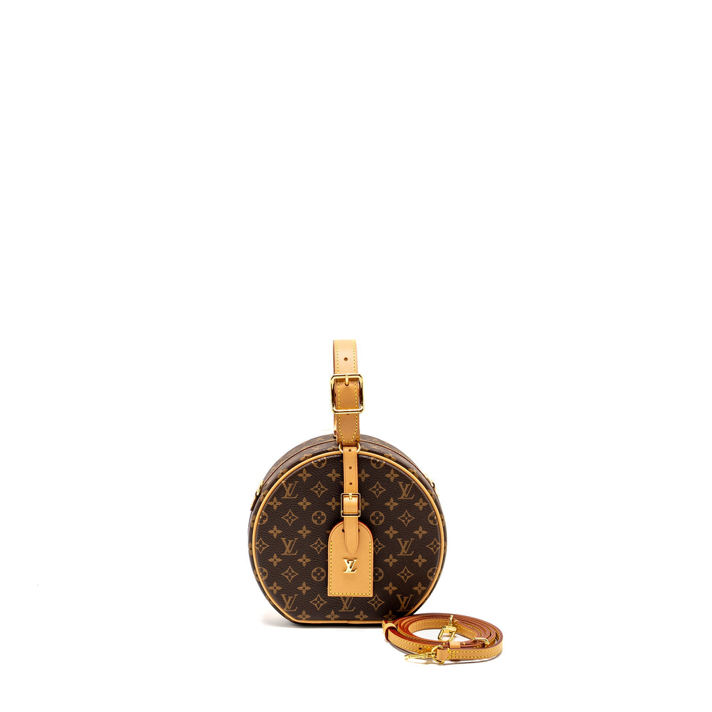 LOUIS VUITTON PETITE BOITE CHAPEAU MONOGRAM CANVAS GHW