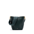 CELINE SMALL SANGLE BUCKET BAG CALFSKIN DARK GREEN GHW