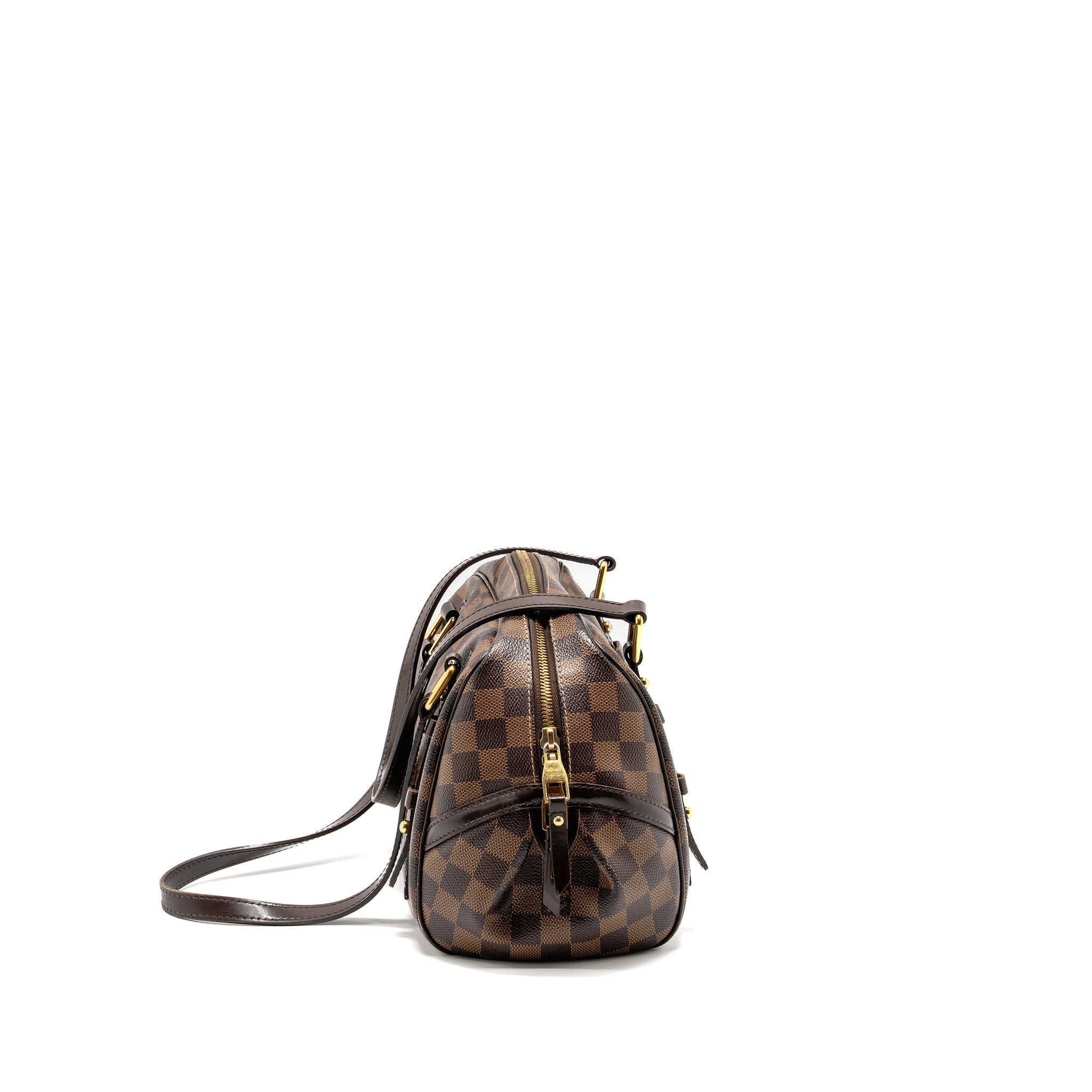 LOUIS VUITTON RIVINGTON PM DAMIER EBENE GHW
