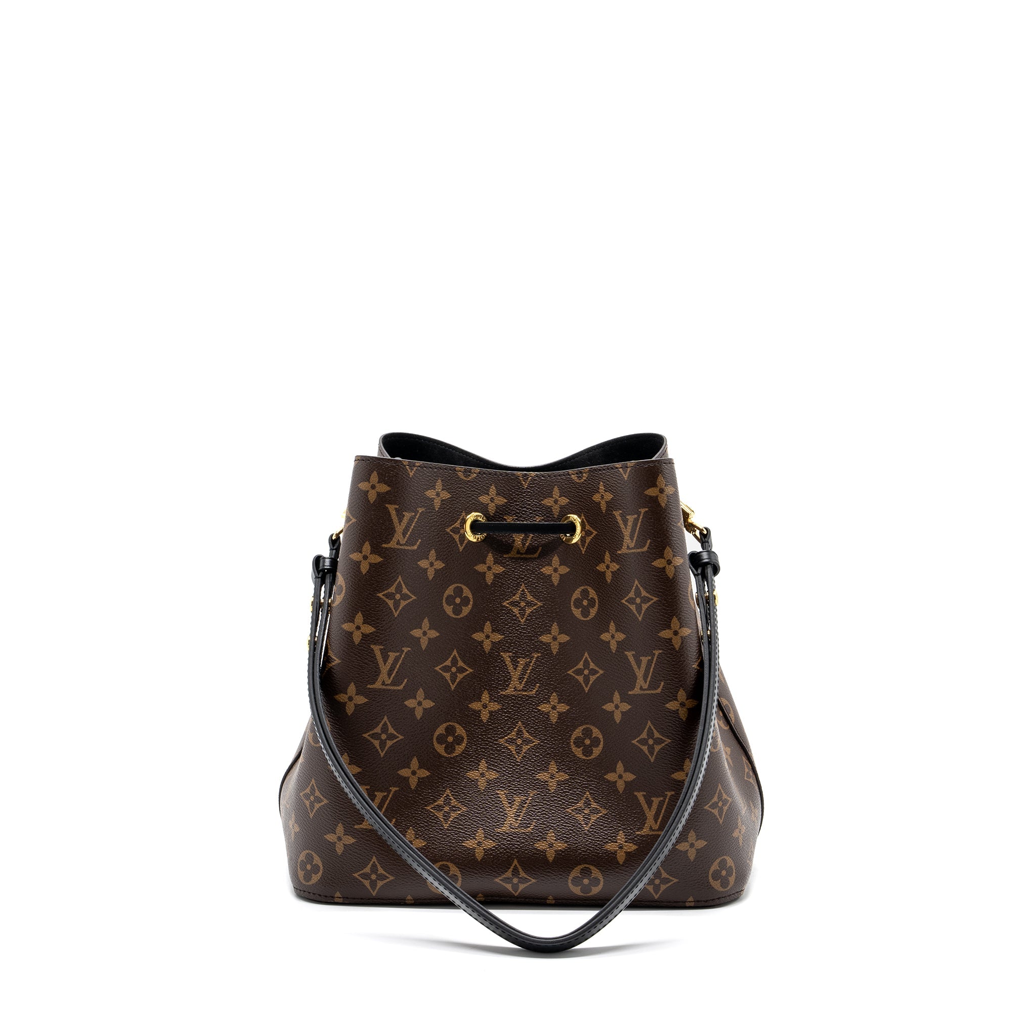 LOUIS VUITTON NEONOE MONOGRAM CANVAS BLACK GHW (NEW VERSION)