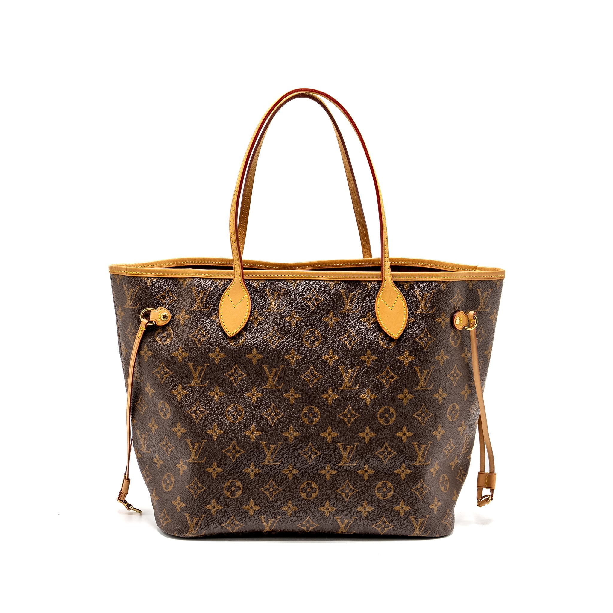 LOUIS VUITTON NEVERFULL MM MONOGRAM CANVAS GHW