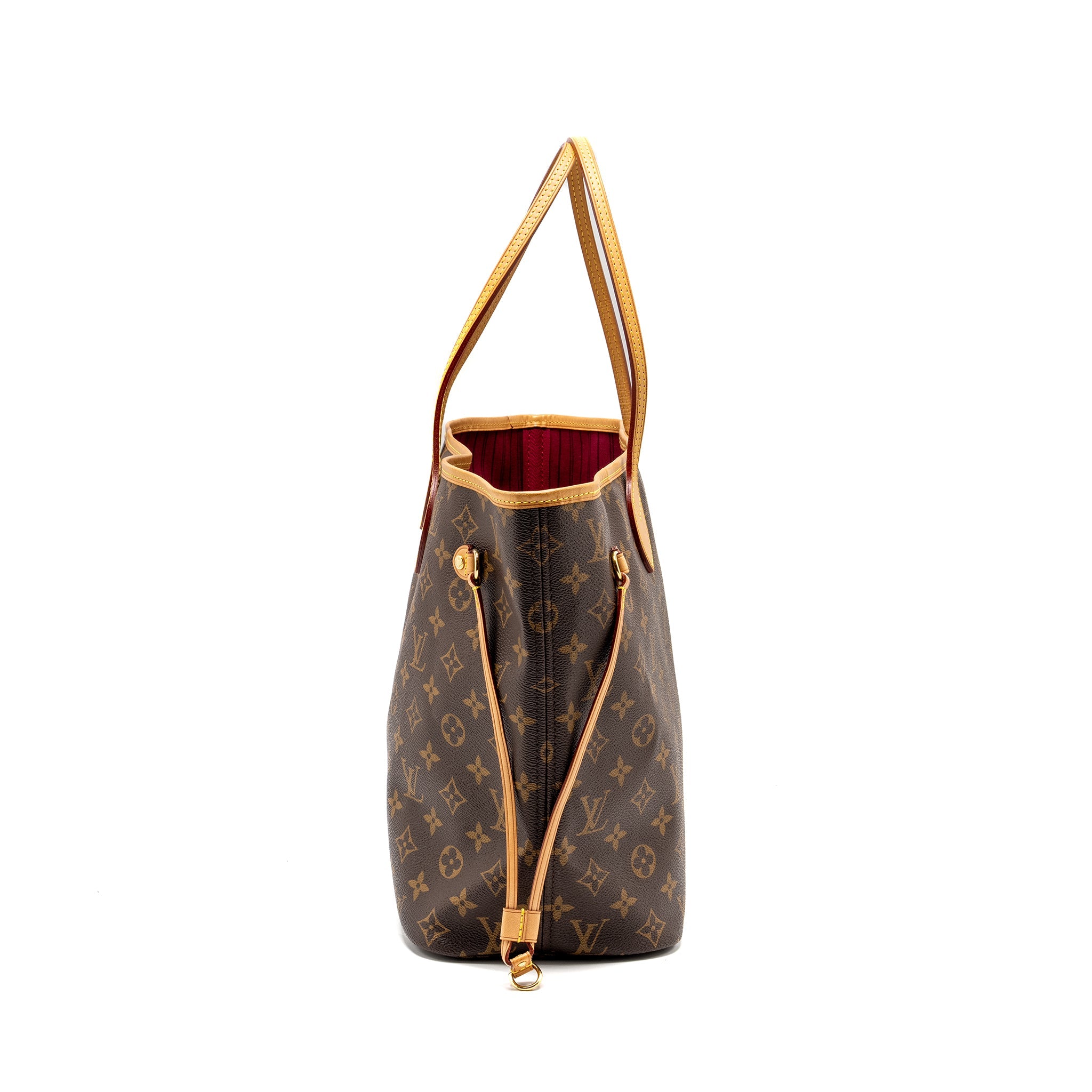 LOUIS VUITTON NEVERFULL MM MONOGRAM CANVAS GHW