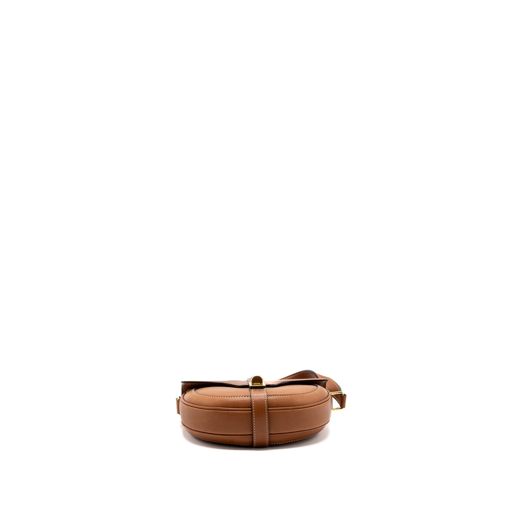 CELINE BESACE BAG CALFSKIN BROWN GHW