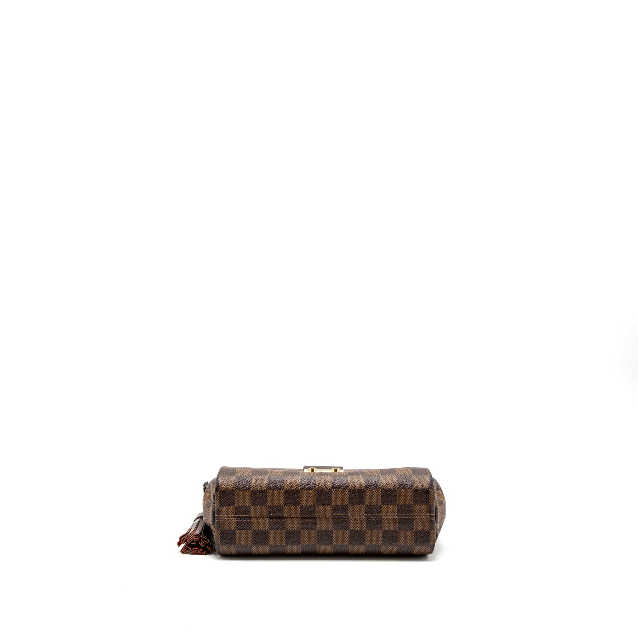 LOUIS VUITTON CROISETTE DAMIER EBENE CANVAS GHW