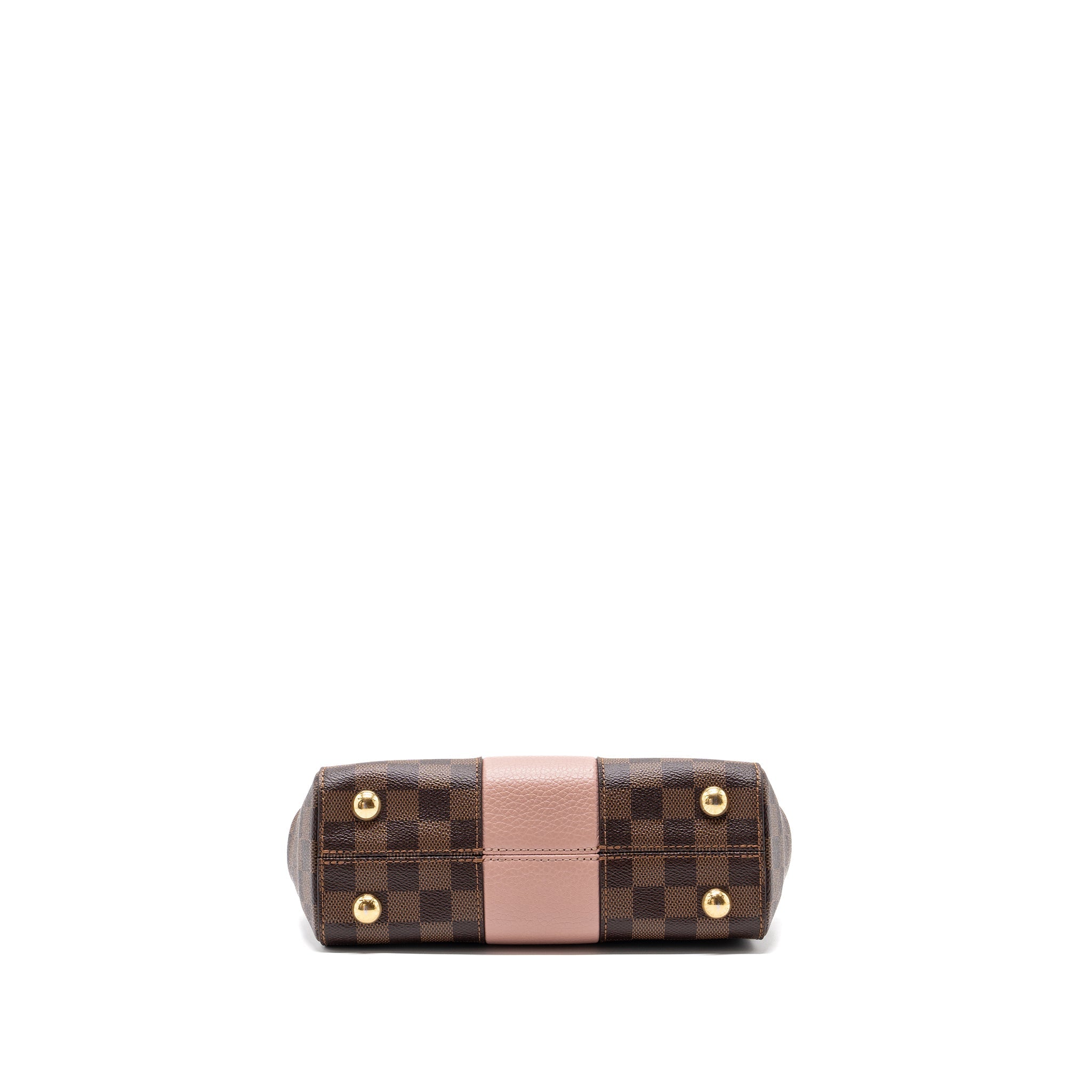 LOUIS VUITTON CLUNY BB DAMIER EBENE/PINK GHW