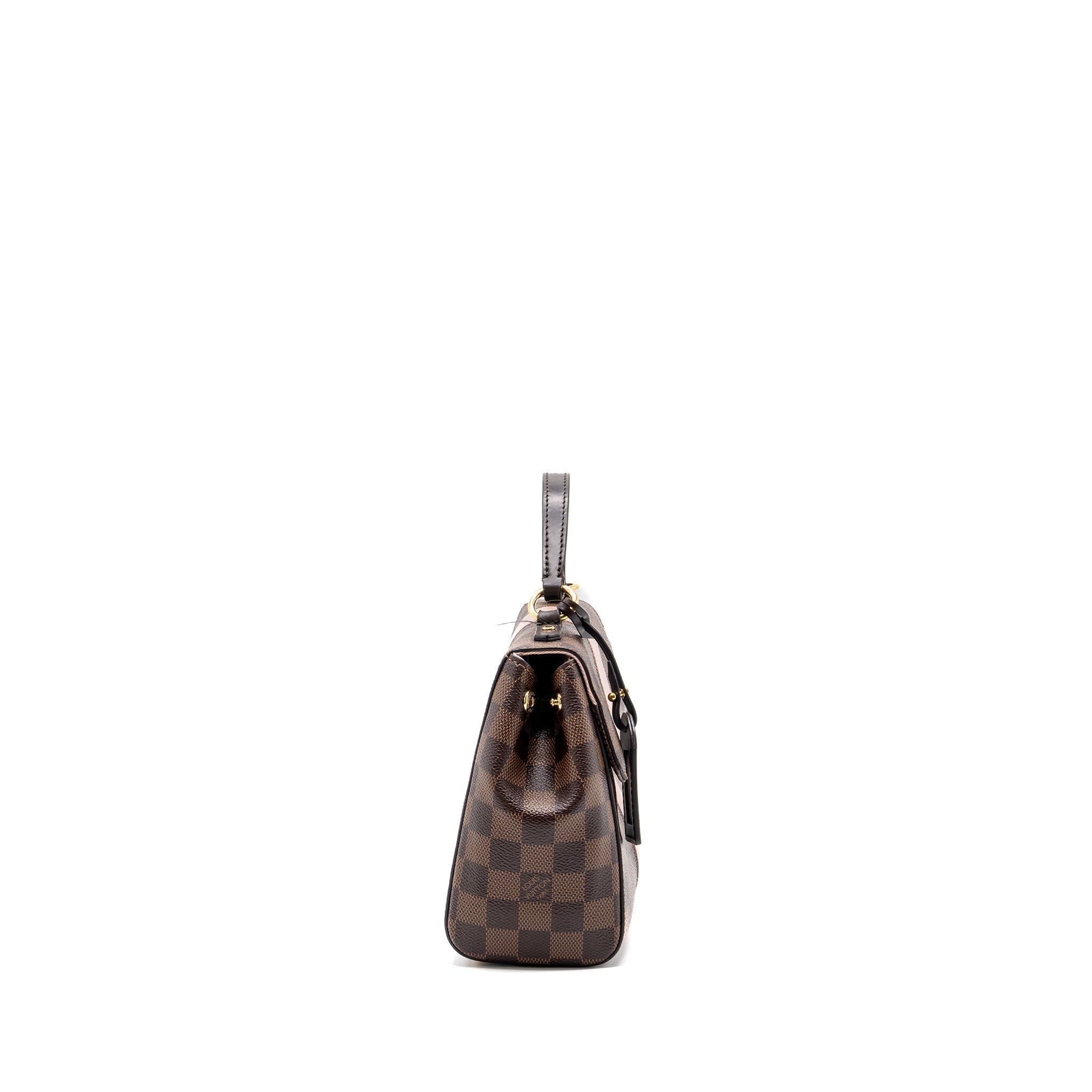 LOUIS VUITTON CLUNY BB DAMIER EBENE/PINK GHW
