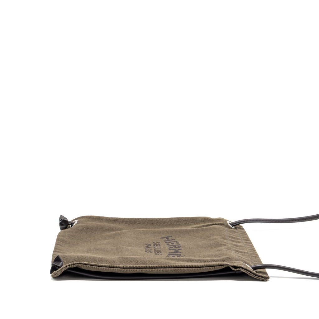 HERMES MALINE BAG KHAKI / EBENE SHW