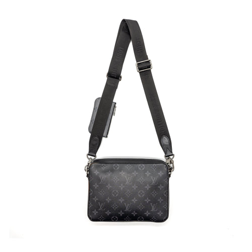 LOUIS VUITTON TRIO MESSENGER BAG MONOGRAM ECLIPSE SHW