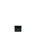 CHANEL CLASSIC COMPACT WALLET LAMBSKIN BLACK GHW