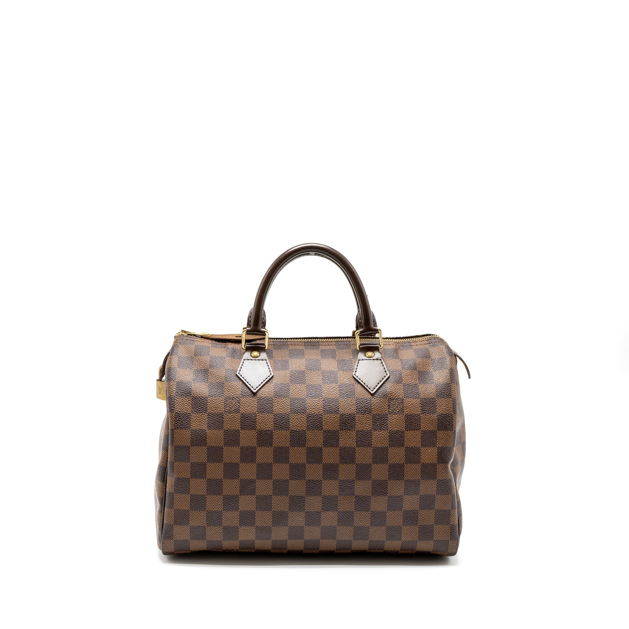 LOUIS VUITTON SPEEDY 30 DAMIER EBENE CANVAS GHW