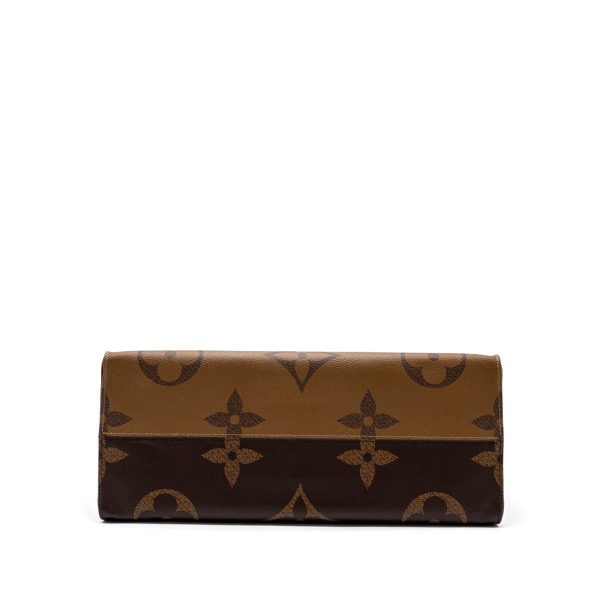 LOUIS VUITTON ONTHEGO GM MONOGRAM REVERSE CANVAS GHW