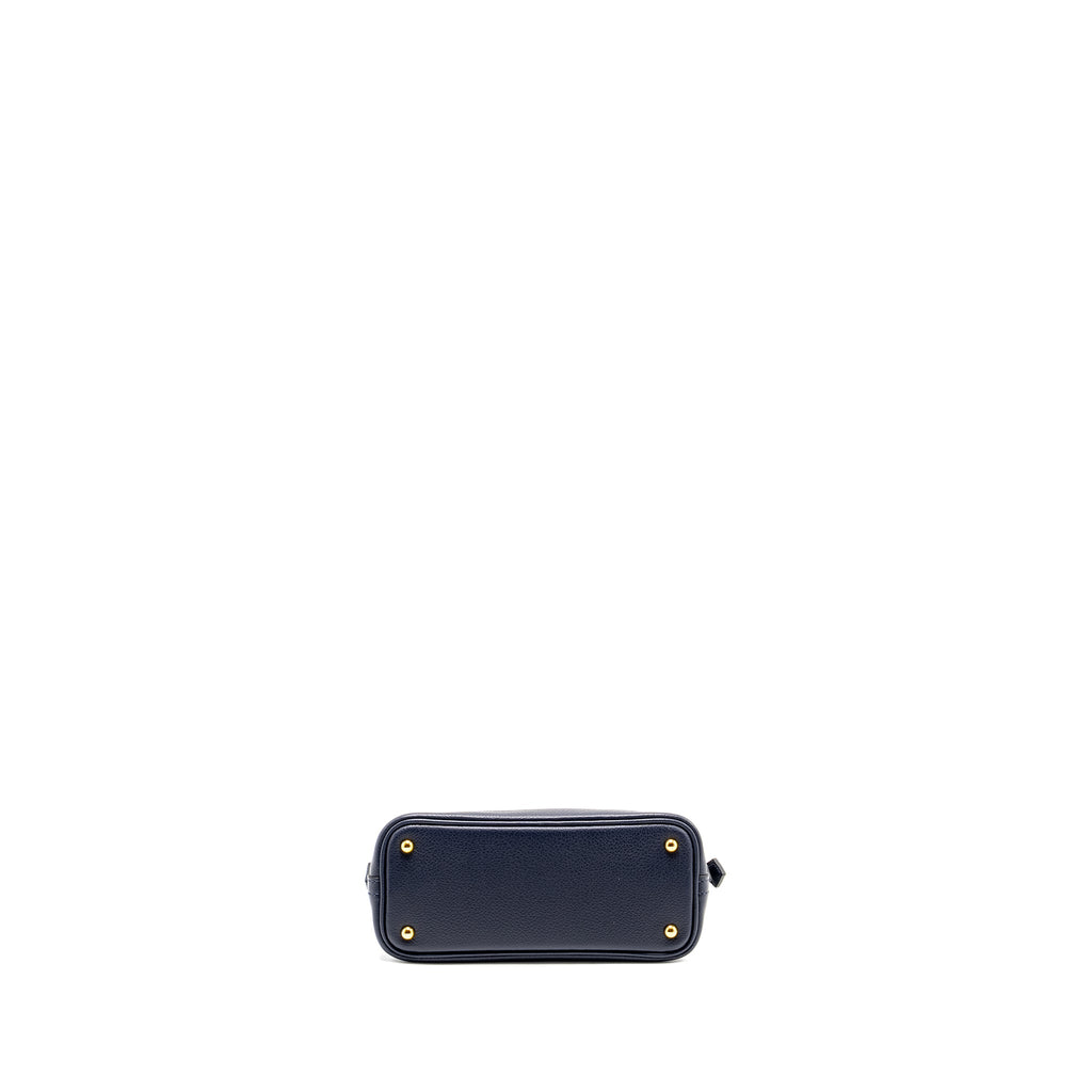 HERMES MINI BOLIDE EVERCOLOR BLUE NUIT GHW