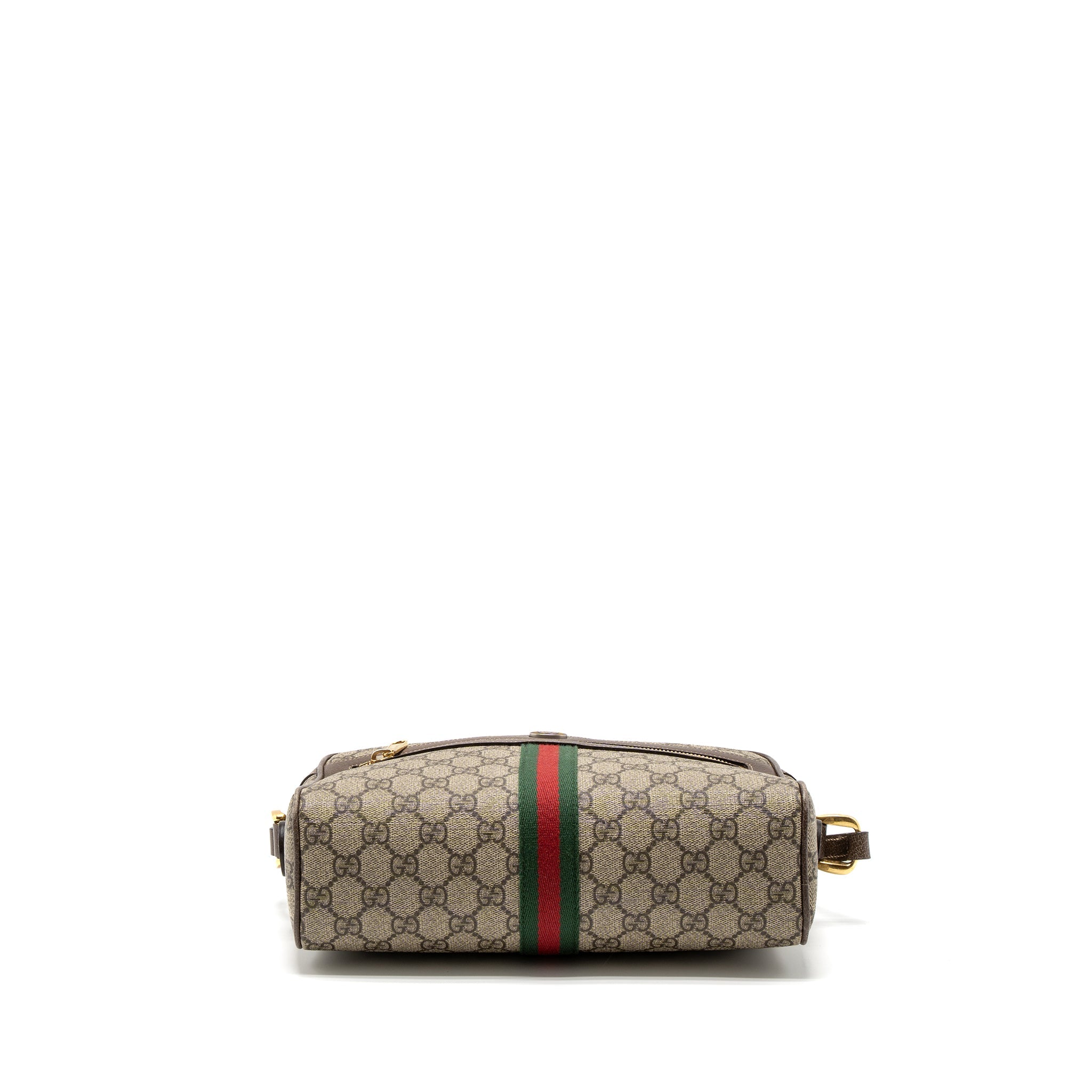 GUCCI OPHIDIA SHOULDER BAG GG SUPREME CANVAS GHW