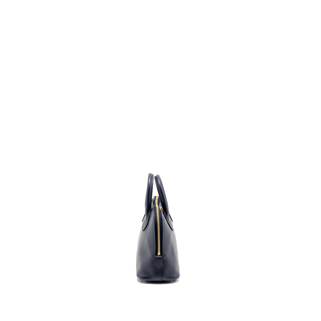 HERMES MINI BOLIDE EVERCOLOR BLUE NUIT GHW