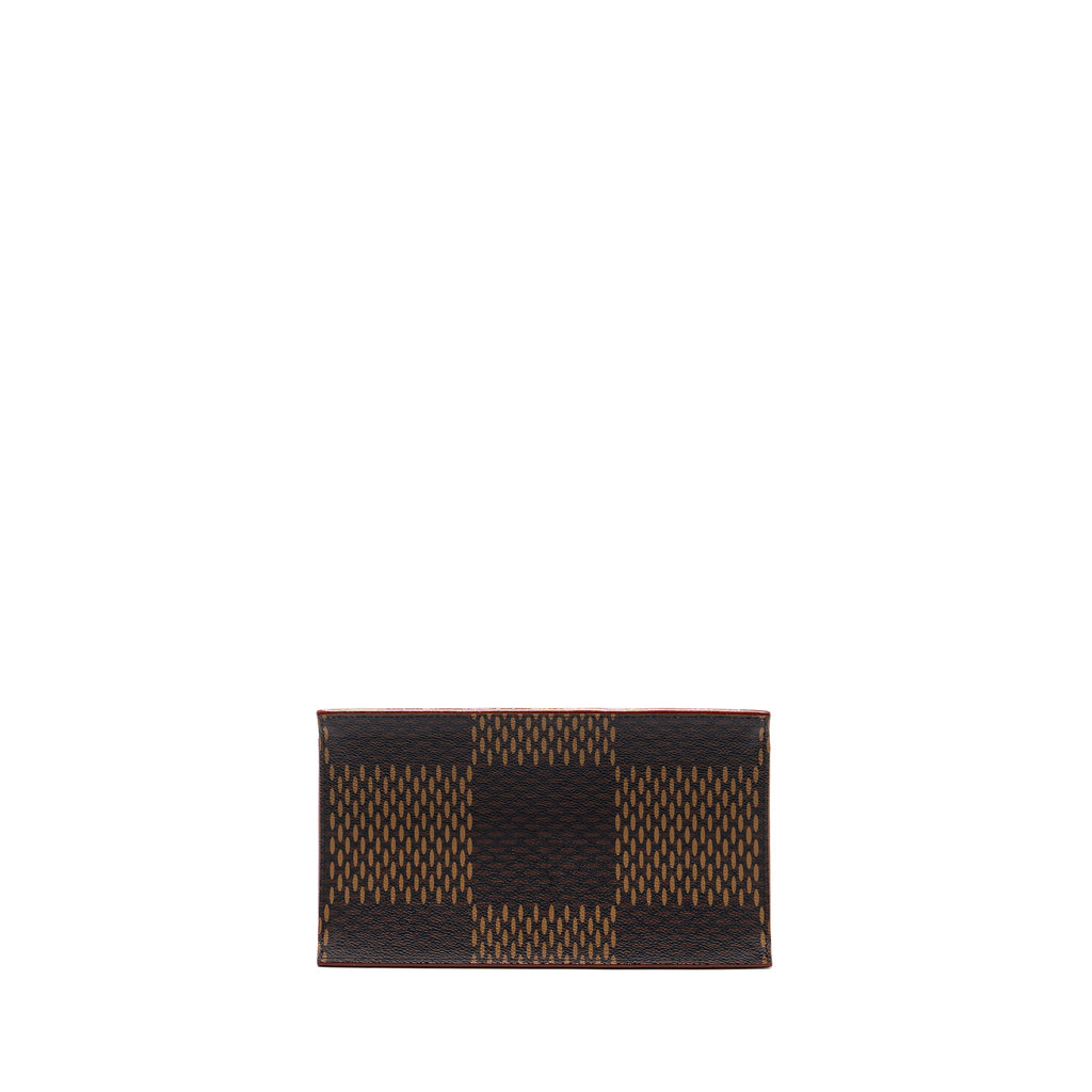 LOUIS VUITTON X NIGO GIANT TOTE DAMIER EBENE MONOGRAM CANVAS BROWN BLACK HARDWARE