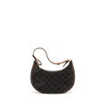 CELINE AVA BAG IN TRIOMPHE CANVAS AND CALFSKIN TAN