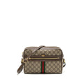 GUCCI OPHIDIA SHOULDER BAG GG SUPREME CANVAS GHW