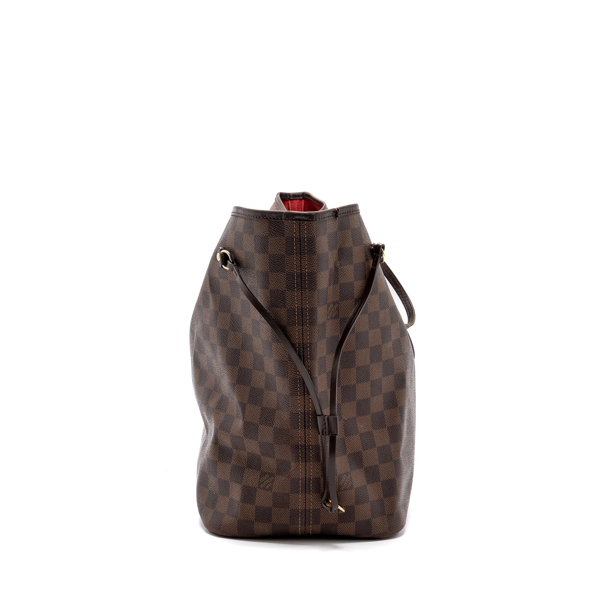 LOUIS VUITTON NEVERFULL DAMIER EBENE GM GHW