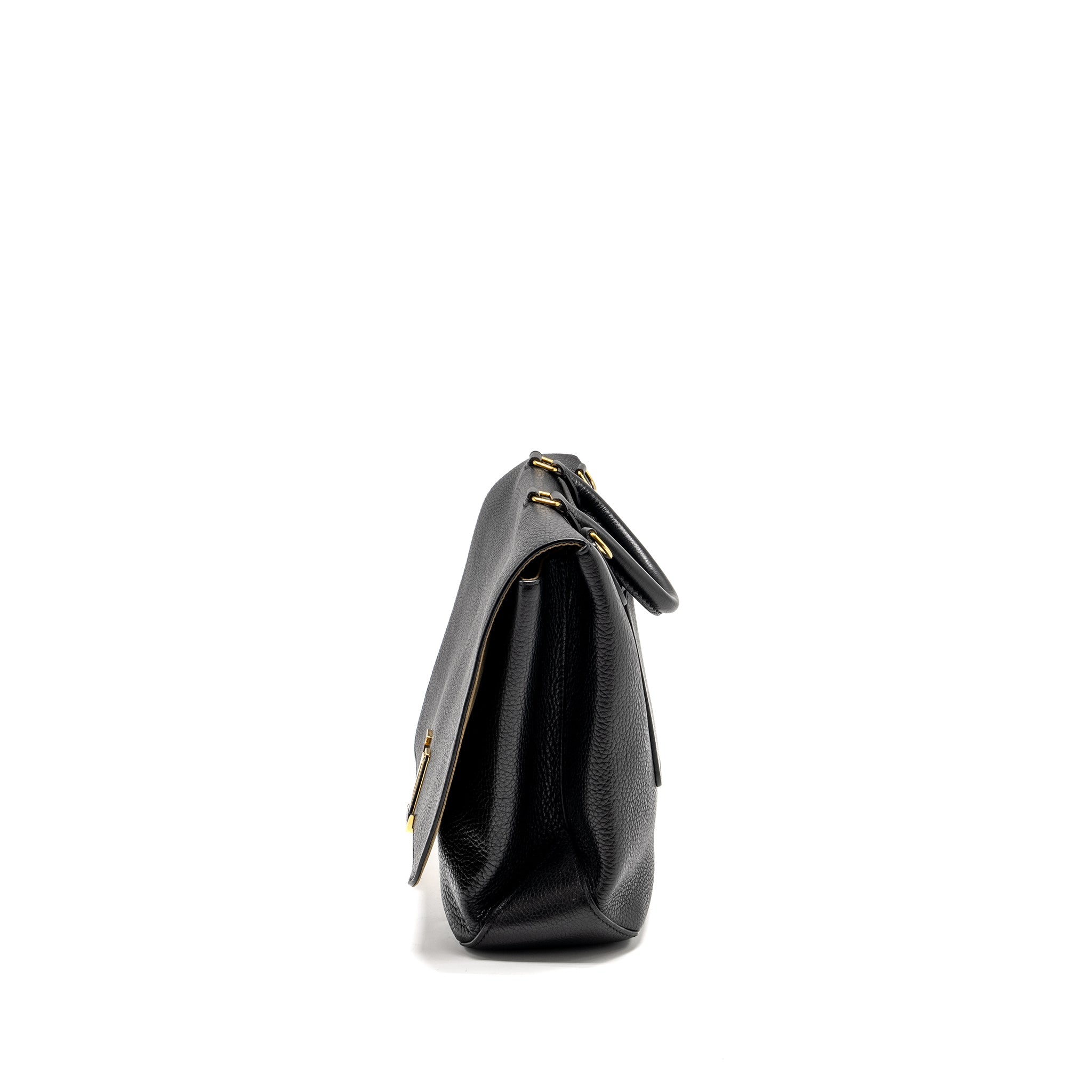 LOUIS VUITTON VOLTA BAG LEATHER BLACK GHW