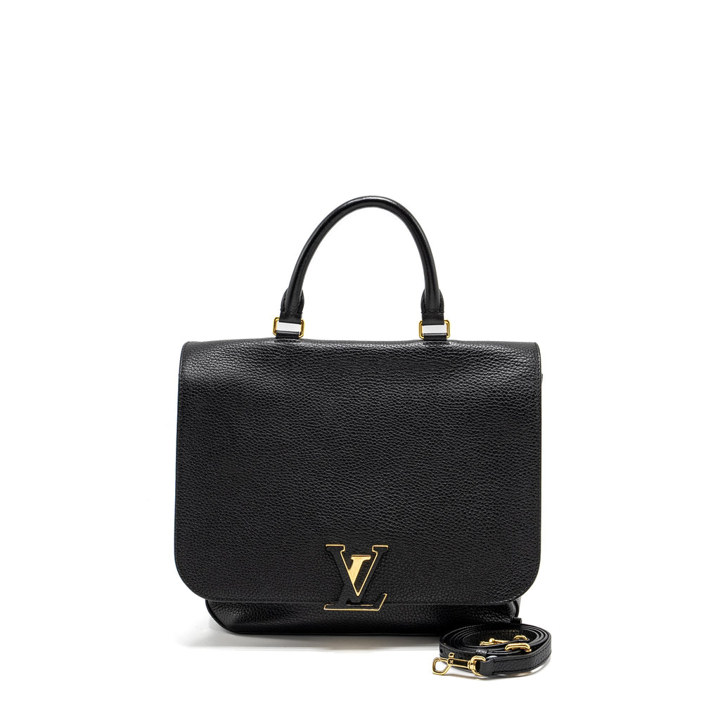LOUIS VUITTON VOLTA BAG LEATHER BLACK GHW