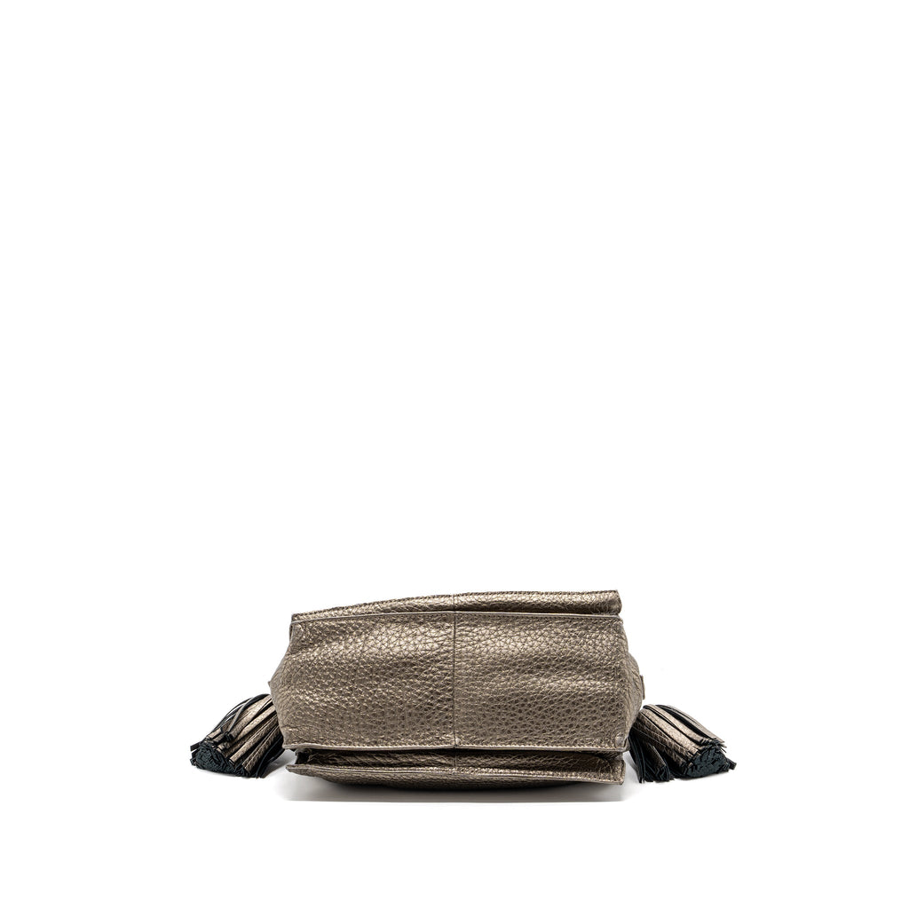 LOEWE FLAMENCO BAG CALFSKIN GOLD SHW