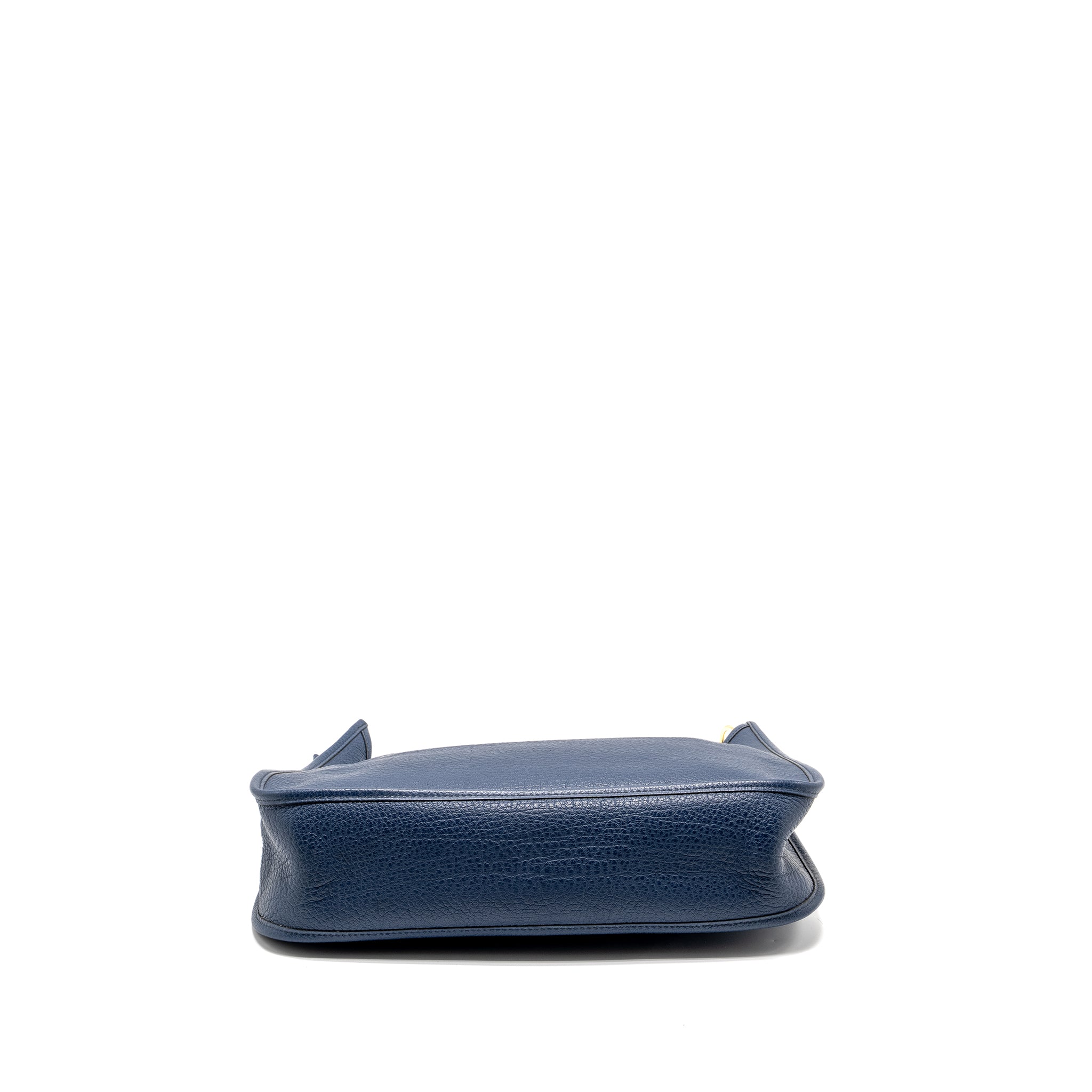 HERMES EVELYNE 33 LEATHER BLUE GHW