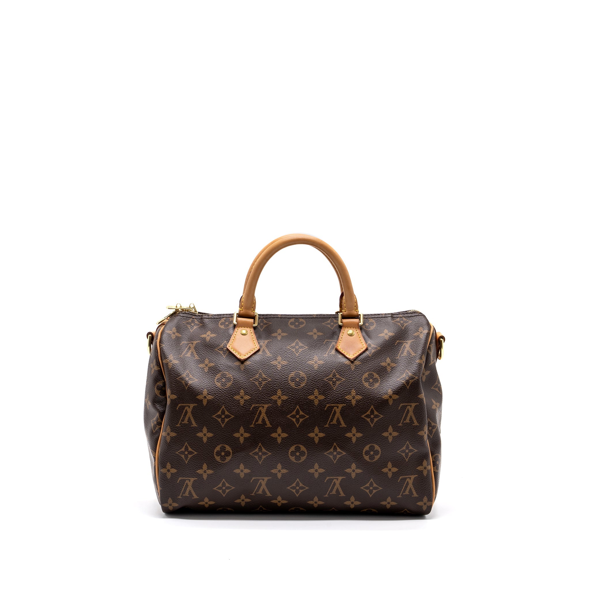 LOUIS VUITTON SPEEDY BANDOULIERE 30 MONOGRAM CANVAS GHW
