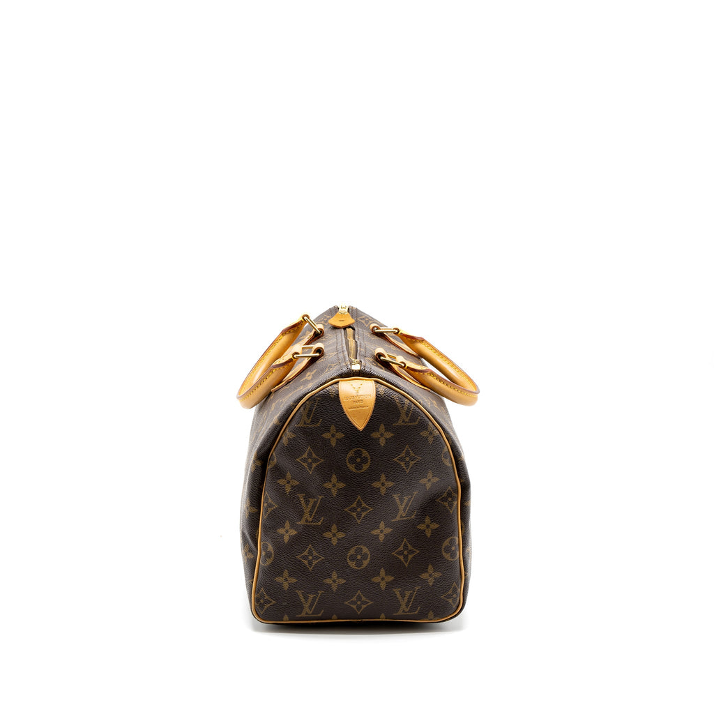 LOUIS VUITTON SPEEDY 30 MONOGRAM CANVAS GHW