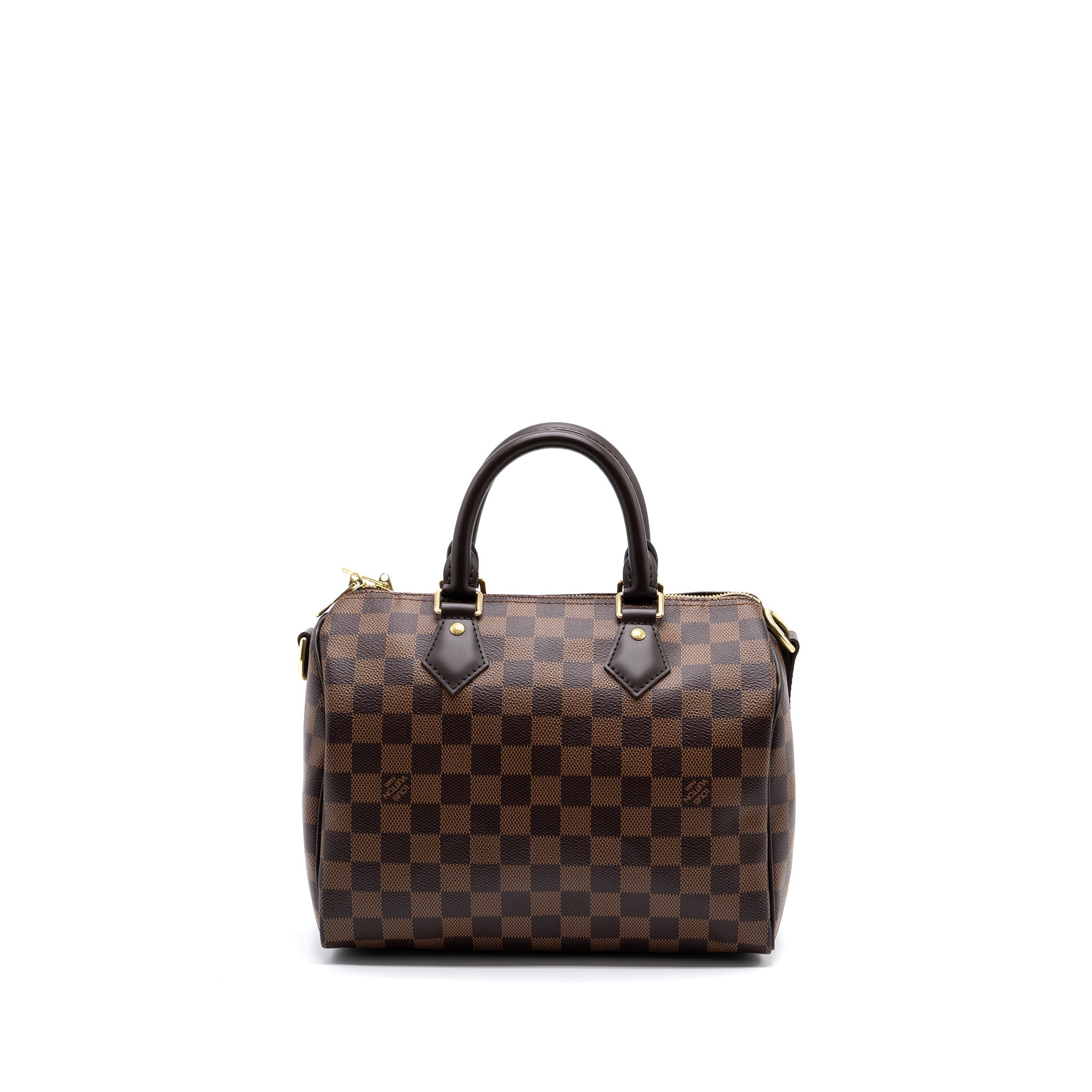 LOUIS VUITTON SPEEDY BANDOULIERE 25 DAMIER EBENE CANVAS GHW(NEW VERSION)