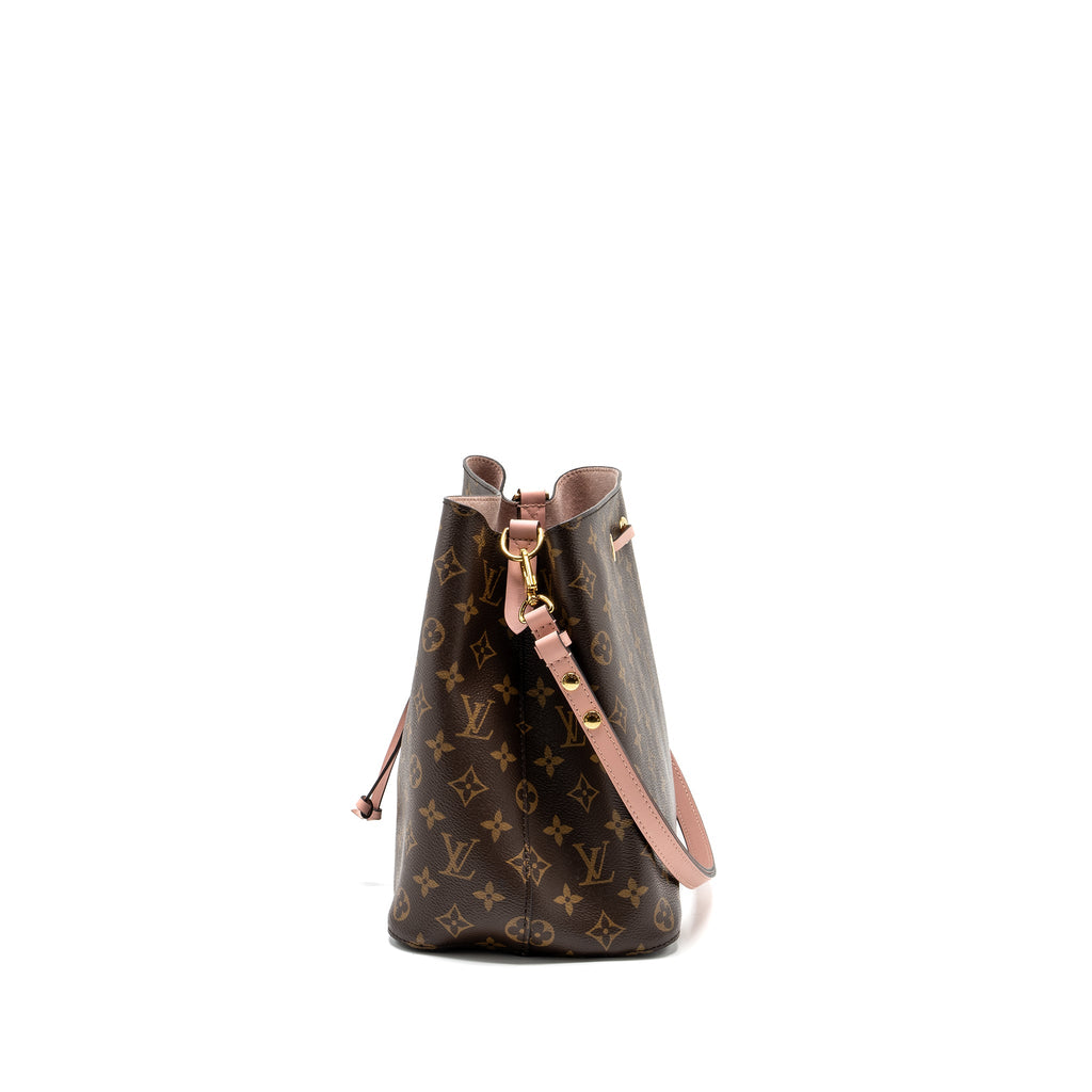 LOUIS VUITTON NEO NOE MONOGRAM CANVAS PINK GHW