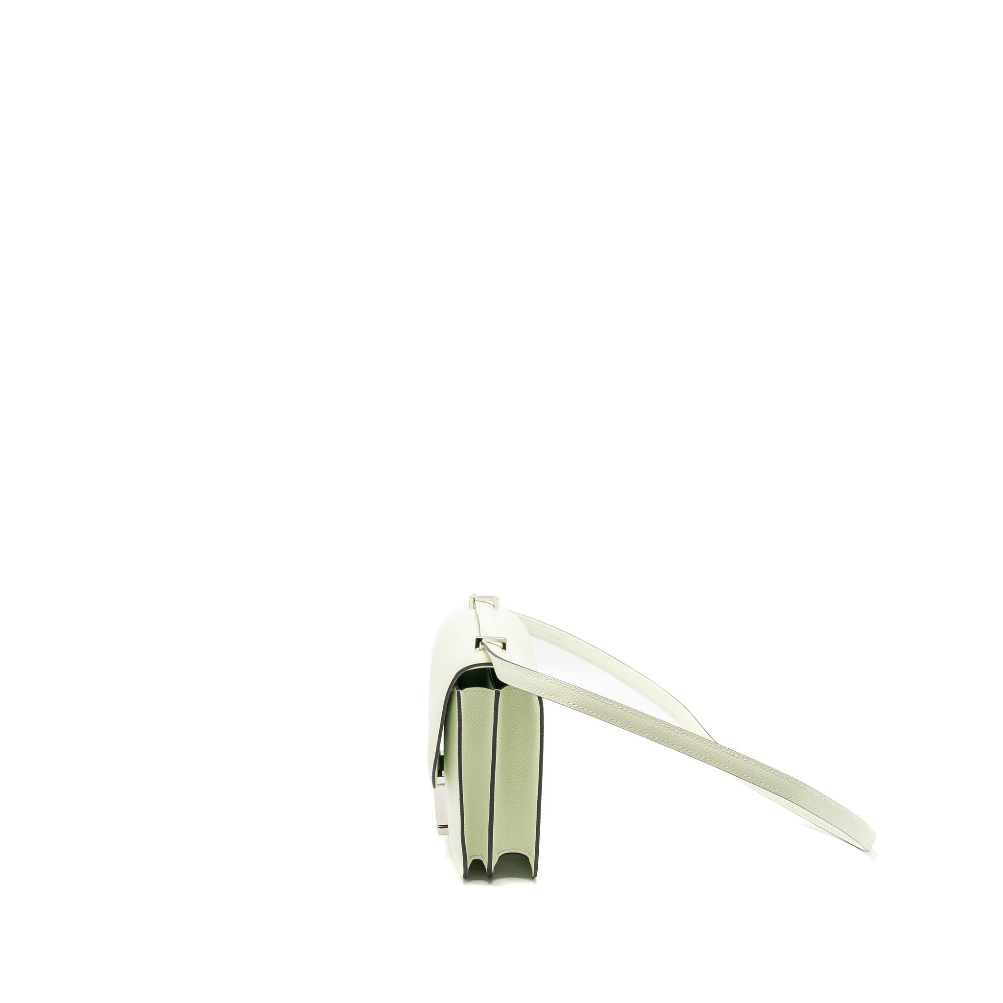 HERMES MINI CONSTANCE EPSOM VERT FIZZ SHW