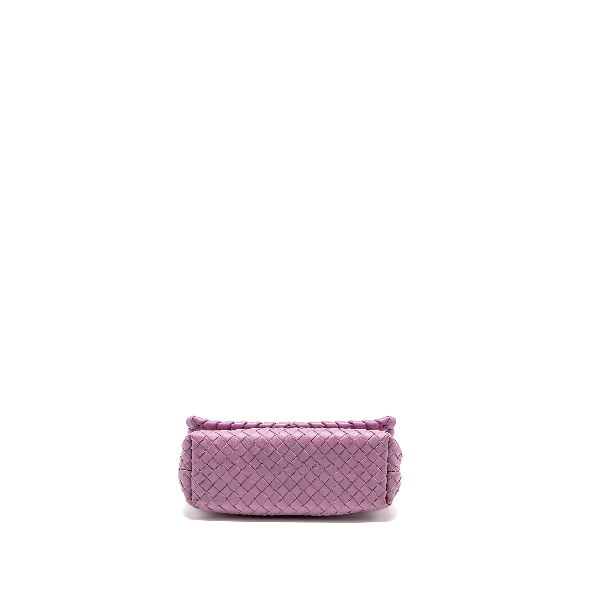 BOTTEGA VENETA OLYMPIA BAG LEATHER LIGHT PURPLE GHW