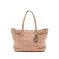 DIOR SMALL SHOPPING TOTE BAG LIGHT PINK GHW