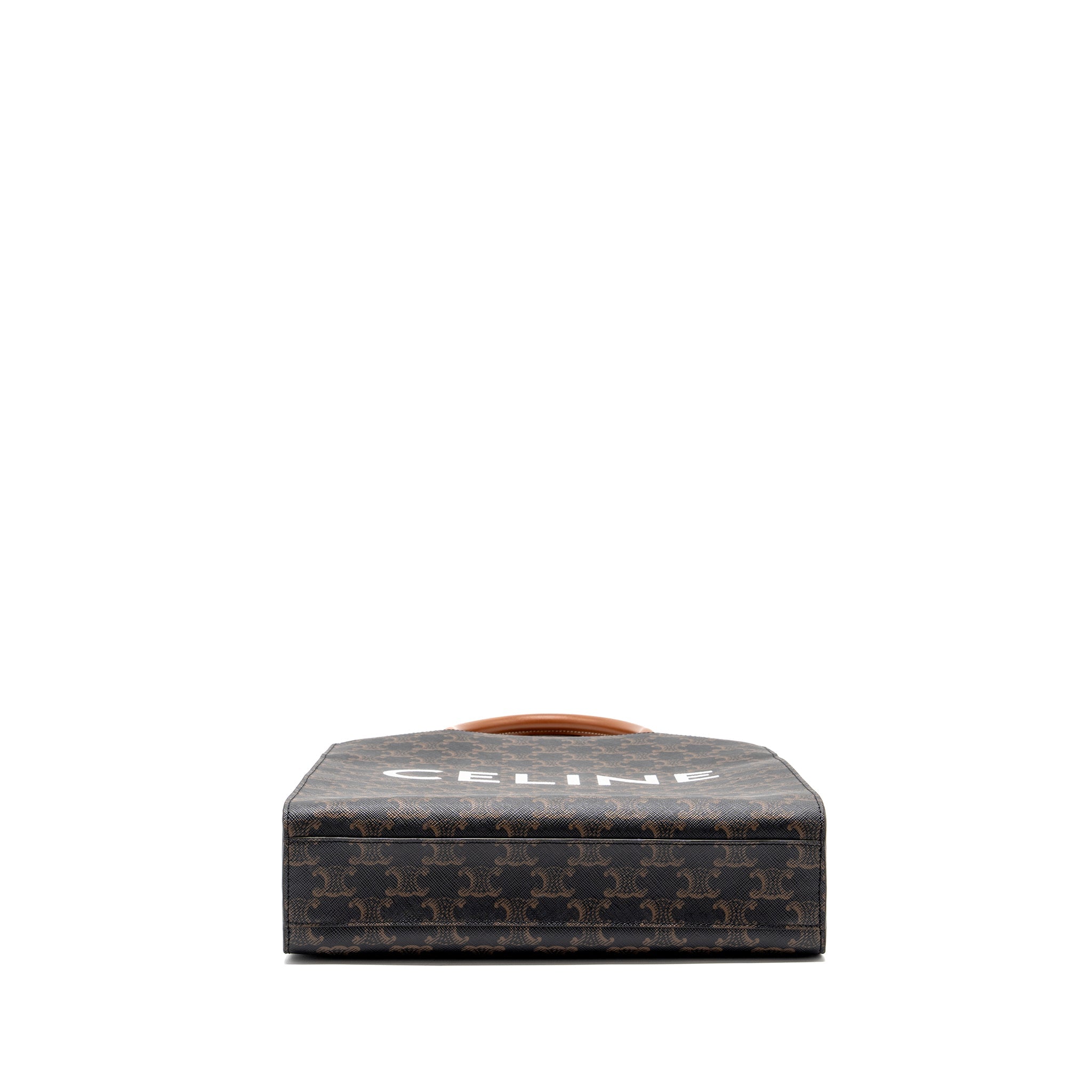 CELINE VERTICAL CABAS TRIOMPHE CANVAS GHW