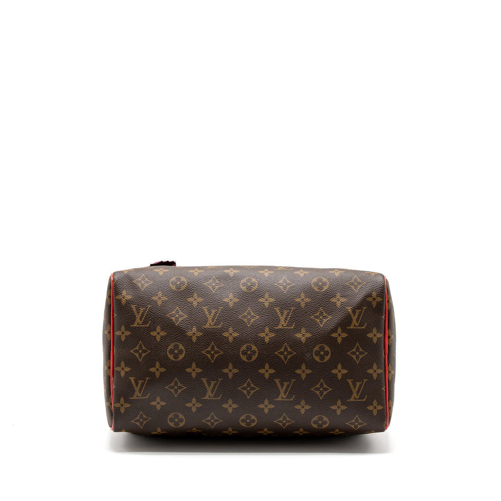 LOUIS VUITTON SPEEDY 30 LIMITED EDITION MONOGRAM CANVAS GHW