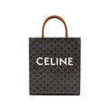 CELINE VERTICAL CABAS TRIOMPHE CANVAS GHW